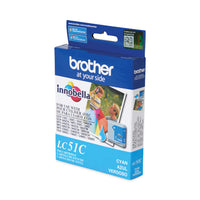 Brother LC51BK, LC51C, LC51HYBK, LC51M, LC51Y Ink