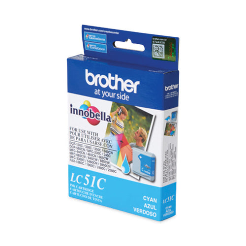 Brother LC51BK, LC51C, LC51HYBK, LC51M, LC51Y Ink
