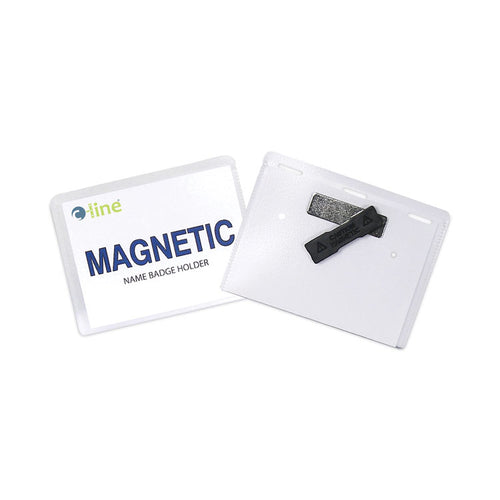 C-Line® Magnetic Name Badge Holder Kit