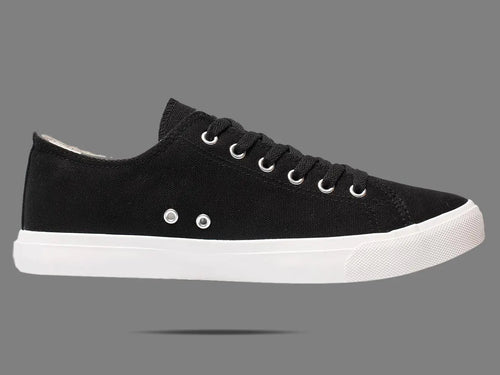 Fear0 NJ Retro Black/White Skateboard Men Canvas Shoes Sneakers Men