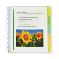 C-Line® 10-Pocket Poly Portfolio with Write-On Tabs