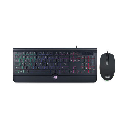 Adesso Backlit Gaming Keyboard and Mouse Combo