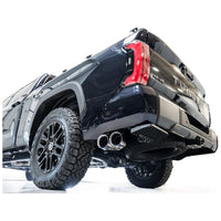 AWE 0FG Exhaust for 3rd Gen Toyota Tundra - Dual Chrome Silver Tips