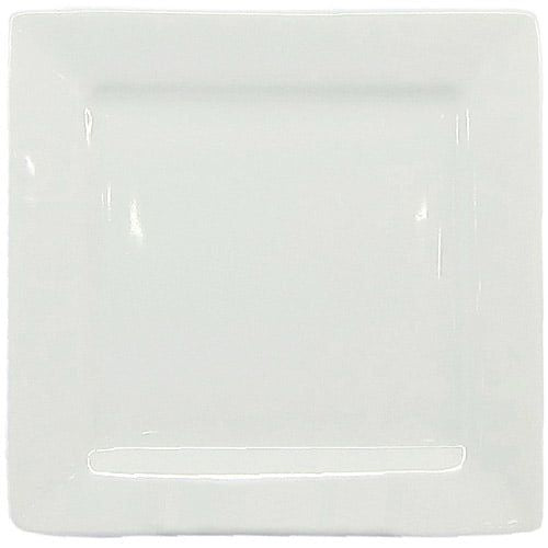 Better Homes & Gardens 5" Square Appetizer Plate, White Porcelain, Set of 8 EasyOptionXY LLC