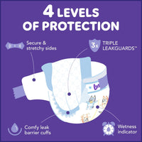 Luvs Platinum Protection Baby Diapers Size Newborn, 38 Count