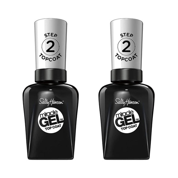 (2-Pack) Sally Hansen Miracle Gel, Top Coat, 0.5 oz EasyOptionXY LLC