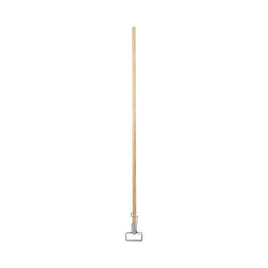 Boardwalk® Spring Grip Metal Head Mop Handle