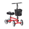 Nitro Glide Knee Walker Knee Scooter Crutch Alternative, Red