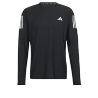 adidas Mens Own The Run Long Sleeve T-Shirt Black XX-Large Tall