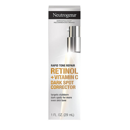 Neutrogena Rapid Tone Repair Retinol + Vitamin C Dark Spot Corrector Face Serum - 1 Oz