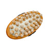 Dural Massage Brush Olive Wood Wooden Knobbles With Beechwood Handle