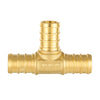 PEX-B Crimp 1/2" PEX x 1/2" PEX x 1/2" PEX Tee (Lead Free) Plumbingsell