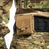 Tactical Dump Pouch Molle Storage Bag Tactical Waist Bag, Drawstring Folding Magazine Dump Bag