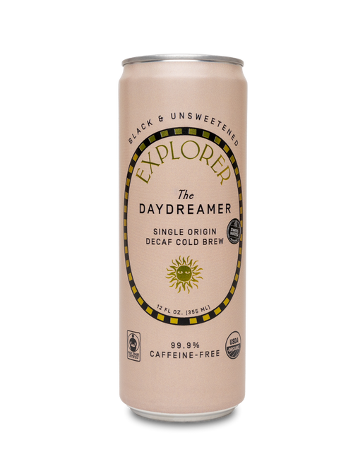 RTD Cold Brew Cans | Choose Your Caffeine Level | Unsweetened 12-Pack