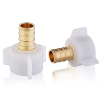 30 Pcs PEX-B Crimp 3/4" x 3/4" Female NPT Swivel Adapter (Lead Free)