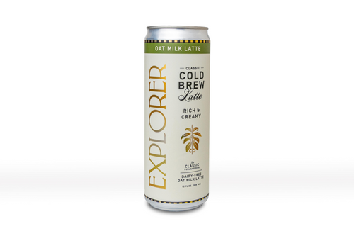 Cold Brew Oat Latte | Choose Your Caffeine Level | Rich & Creamy 12-Pack