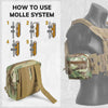Votagoo GP Pouch MOLLE General Purpose Admin Pouches Small Utility EDC Pouch