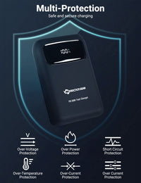 ANTARCTICA GEAR 15000mAh 12V Portable Battery, PD 30W and QC 4.0 Fast Charger Battery