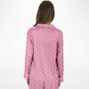 Simple Pink Flamingo Satin Pajamas