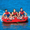 WOW Sports 3 Person Coupe Cockpit Towable Water Tube For Pool and Lake (15-1040)