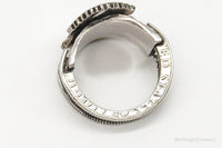 Vintage US Eagle Coin Ring - Size 9
