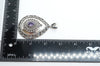 Designer Large Amethyst Bali Inspired Sterling Silver Pendant