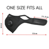 Performance Sports Face Mask with Activated Carbon Filter and Breathing Valves Jupiter Gear