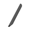 Lacquered Black Wood "Archive" Tab Drawer Pulls Euro • Knobs