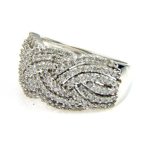 1.00ct Diamond Ring 10KT White Gold
