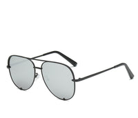 Luxury Lady Vintage Round Metal  Sunglasses For  Driving Black Retro Mirror Sunglasses Woman  Shade Sunglasses With  UV400 Protection