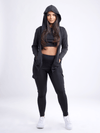 JupiterGear Athletic Fitted Zip-Up Hoodie Jacket with Pockets