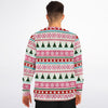 Flamingo Winter Vibes Ugly Christmas Sweatshirt
