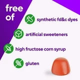 vitafusion B-Complex Gummies with Vitamin C – Strawberry Flavor – 60 Gummies