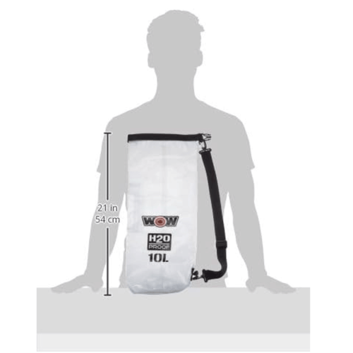 WOW Watersports H2O Proof 10L Drybag Clear Jupiter Gear