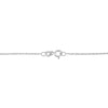 .925 Sterling Silver 1 1/4 Cttw Round and Baguette-Cut Diamond Composite Heart 18" Pendant Necklace (I-J Color, I1-I2 Clarity)