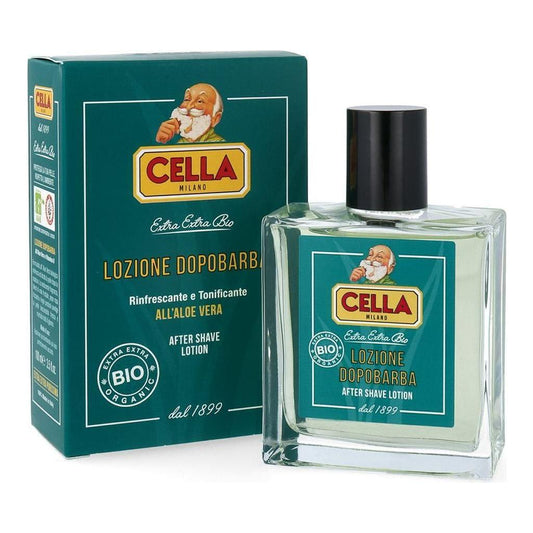 Cella Organic After Shave Lotion With Aloe Vera 100 Ml