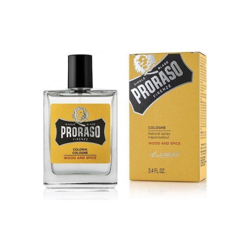 Proraso Single Blade Wood And Spice Eau De Cologne 3.4 Oz