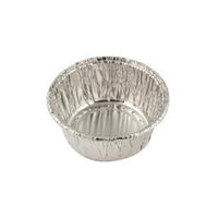Dyn-a-Med 80066-220 Aluminium 1.8 OZ 2" Top Foil Dishes, Crinkled (Case of 1000)