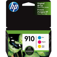 HP 910 Ink Cartridges - Cyan, Magenta, Yellow, 3 Cartridges (3YN97AN) EasyOptionXY LLC