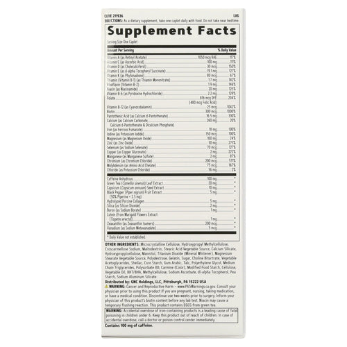 GNC Women's Energy One Daily Multivitamin, 60 Tablets, Vitamin Support for Active Women EasyOptionXY LLC