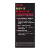 GNC Men's Advanced Testosterone, 60 Capsules, Supports Healthy Testosterone Levels and Peak Male Performance EasyOptionXY LLC