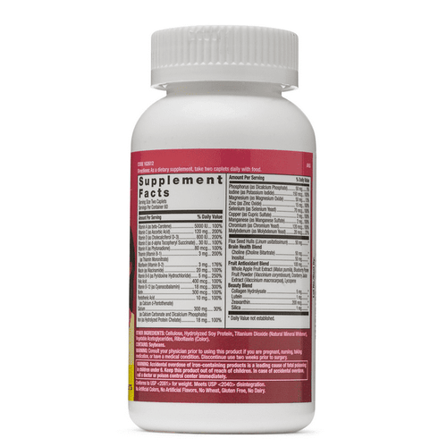 GNC Teen Girl Multivitamin, 120 Tablets, with Vitamin D3, Calcium, Vitamin C, Biotin, Vitamin and Mineral Support for Teenage Girls EasyOptionXY LLC