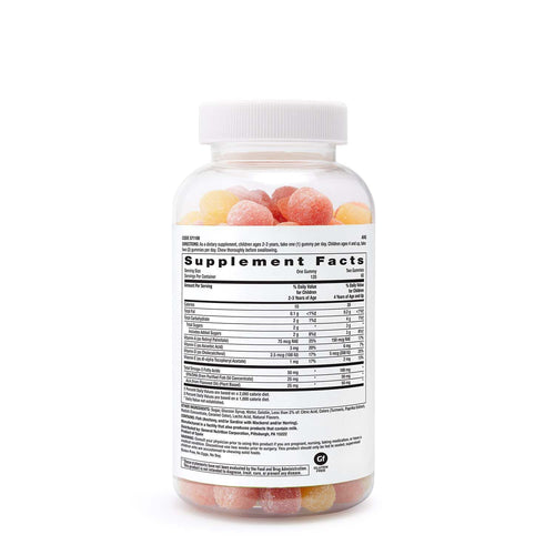 GNC milestones Kids Gummy DHA For Kids 2-12 - 120 Gummies EasyOptionXY LLC