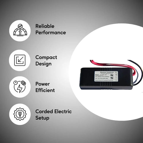 80W Halogen Electronic Transformer