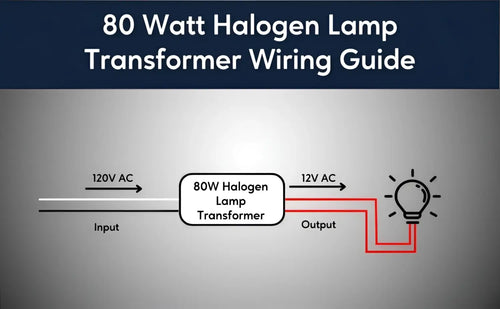 80W Halogen Electronic Transformer
