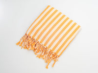 Girit Yellow Cotton Linen Towel