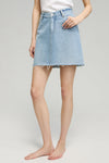 V-Waist Mini skirt HJ811