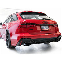AWE Tuning 2021-2025 Audi C8 RS6/RS7 SwitchPath Cat-back Exhaust - Diamond Black Tips