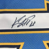 Autographed/Signed Keenan Allen Los Angeles LA Powder Blue Football Jersey JSA COA