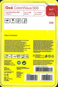 Oce Toner Pearls for ColorWave 500 - Yellow - 500 Grams 9787B001AA 1070038731
